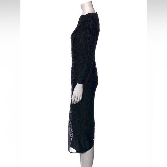 MUGLER FW 2011 runway leopard print long dress - Picture 4 of 9